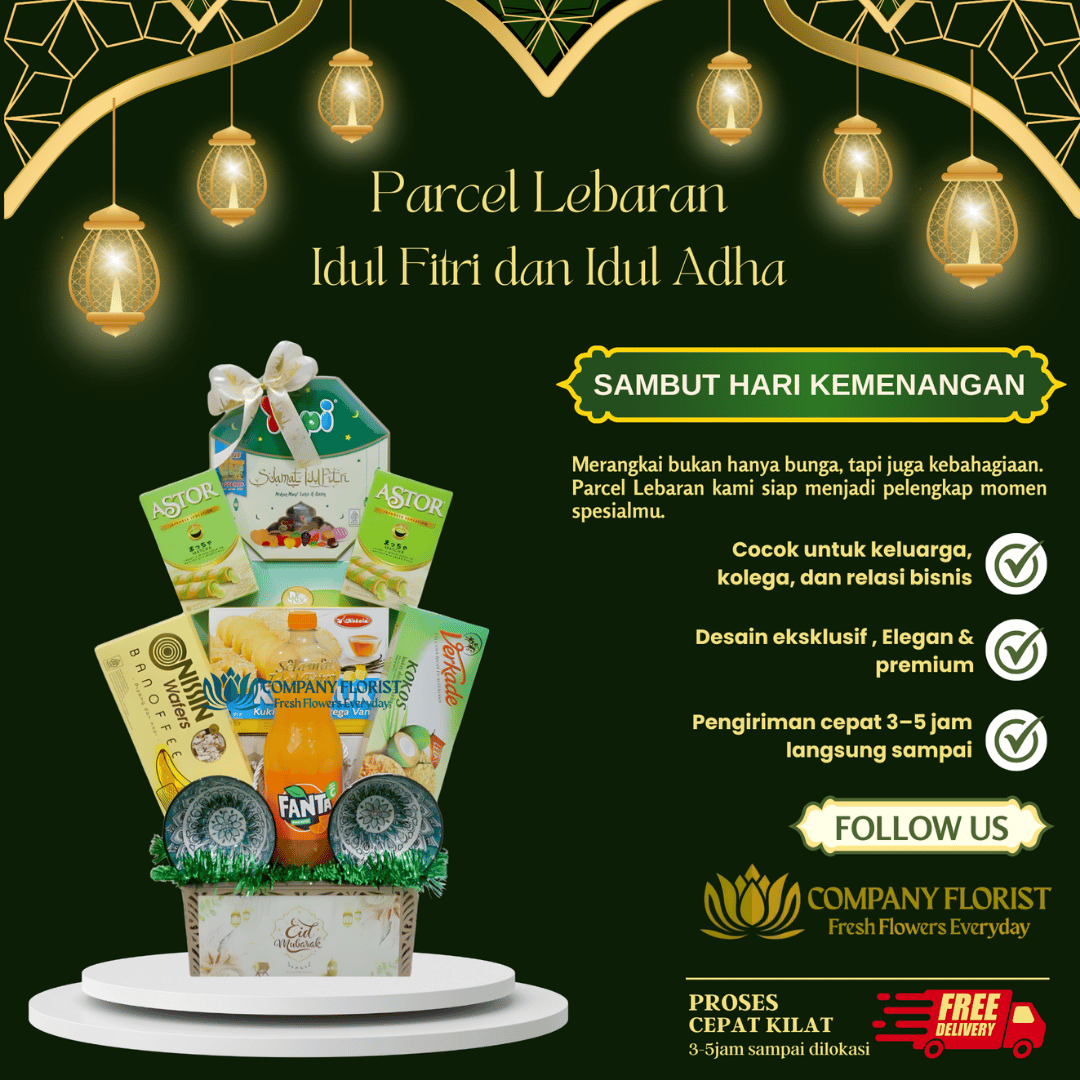 Hampers “Raya Delight” – Manisnya Silaturahmi – Company Florist